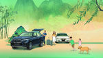 BMW春季购车背景