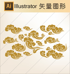 花草剪纸 山水剪纸  山水画