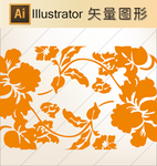 花草剪纸 山水剪纸  山水画