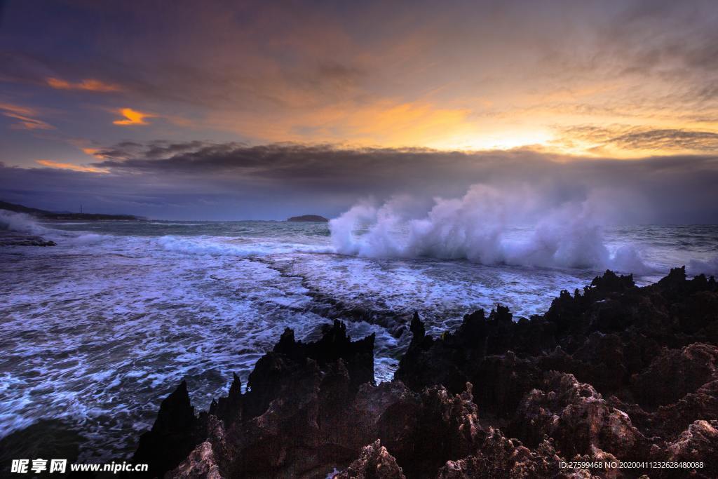 海浪风景
