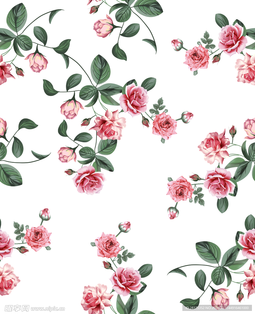 手绘花