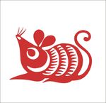 鼠年剪纸