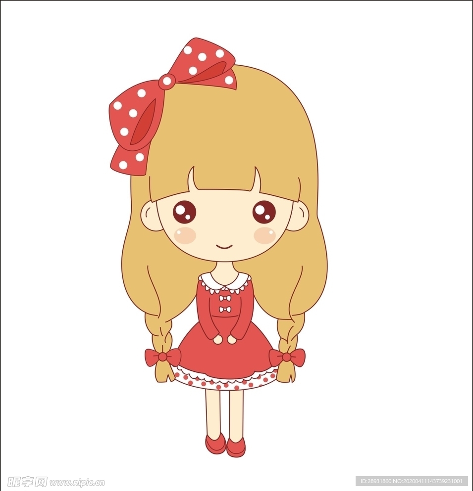 卡通女孩