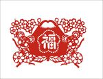 剪纸老鼠