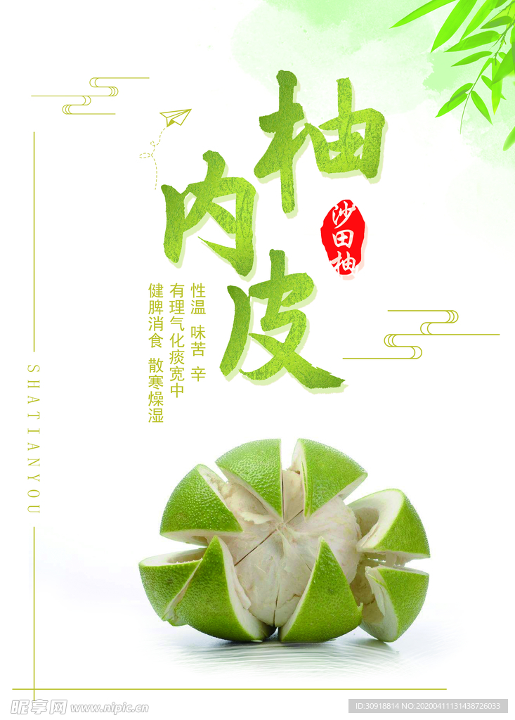 柚肉皮 沙田柚海报