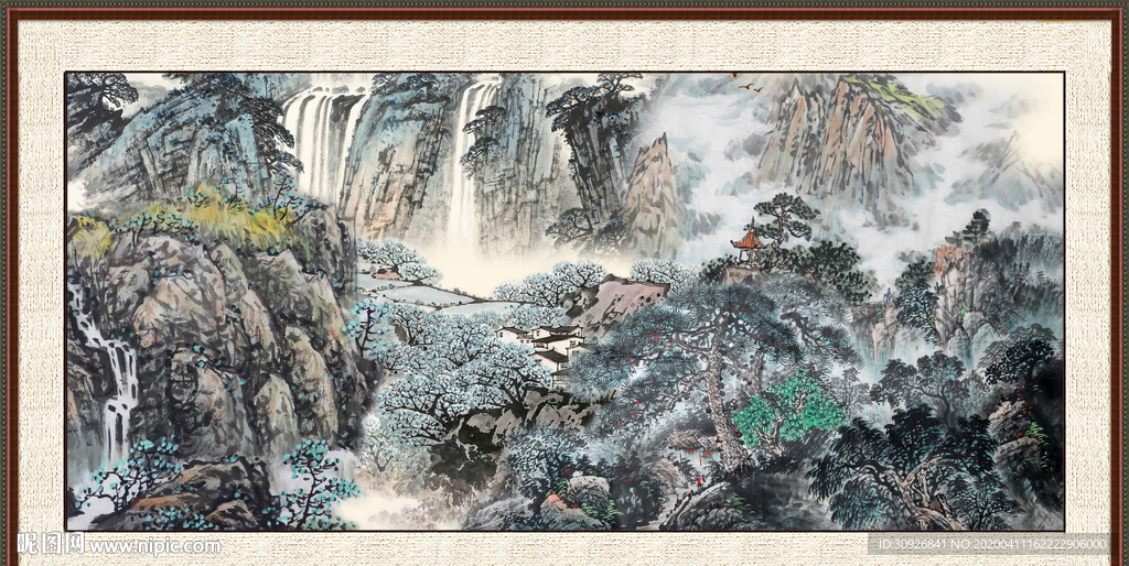 国画山水