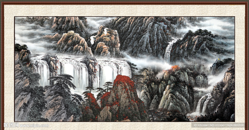 国画山水