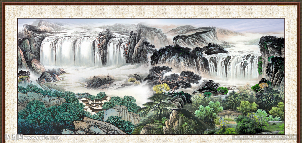 国画山水