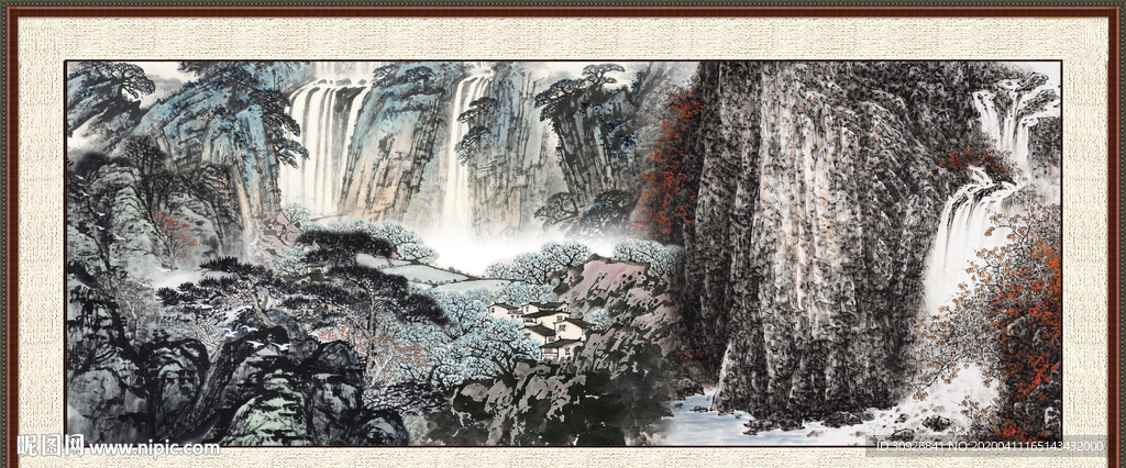 国画山水