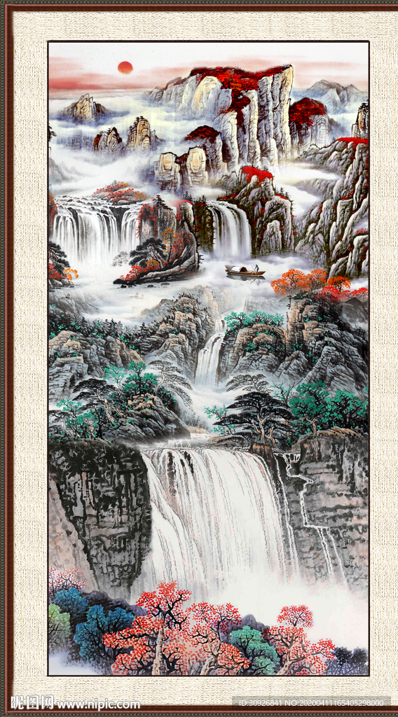 国画山水