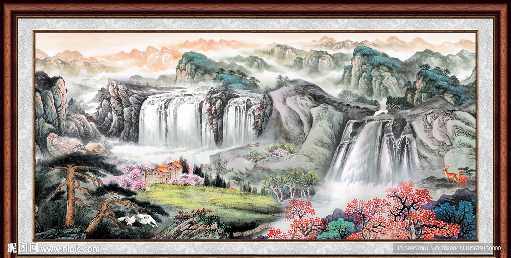 国画山水