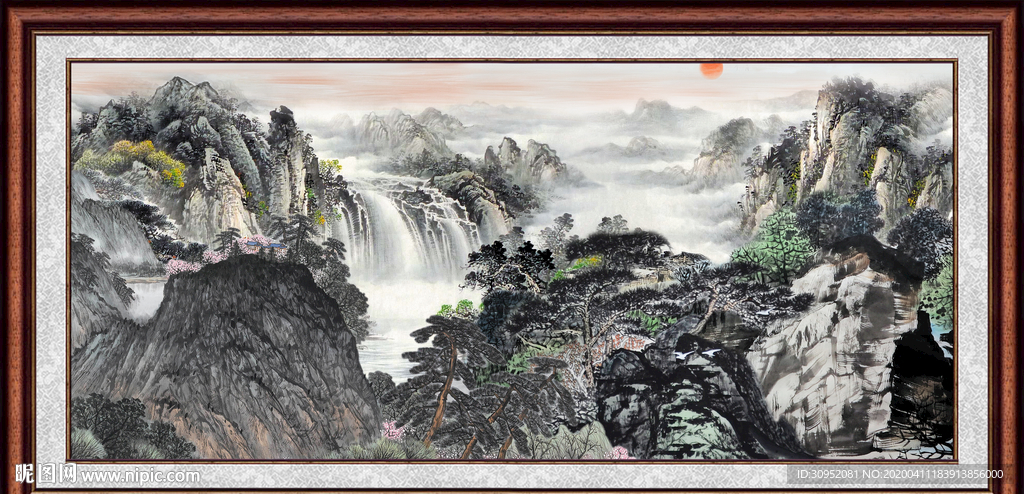国画山水