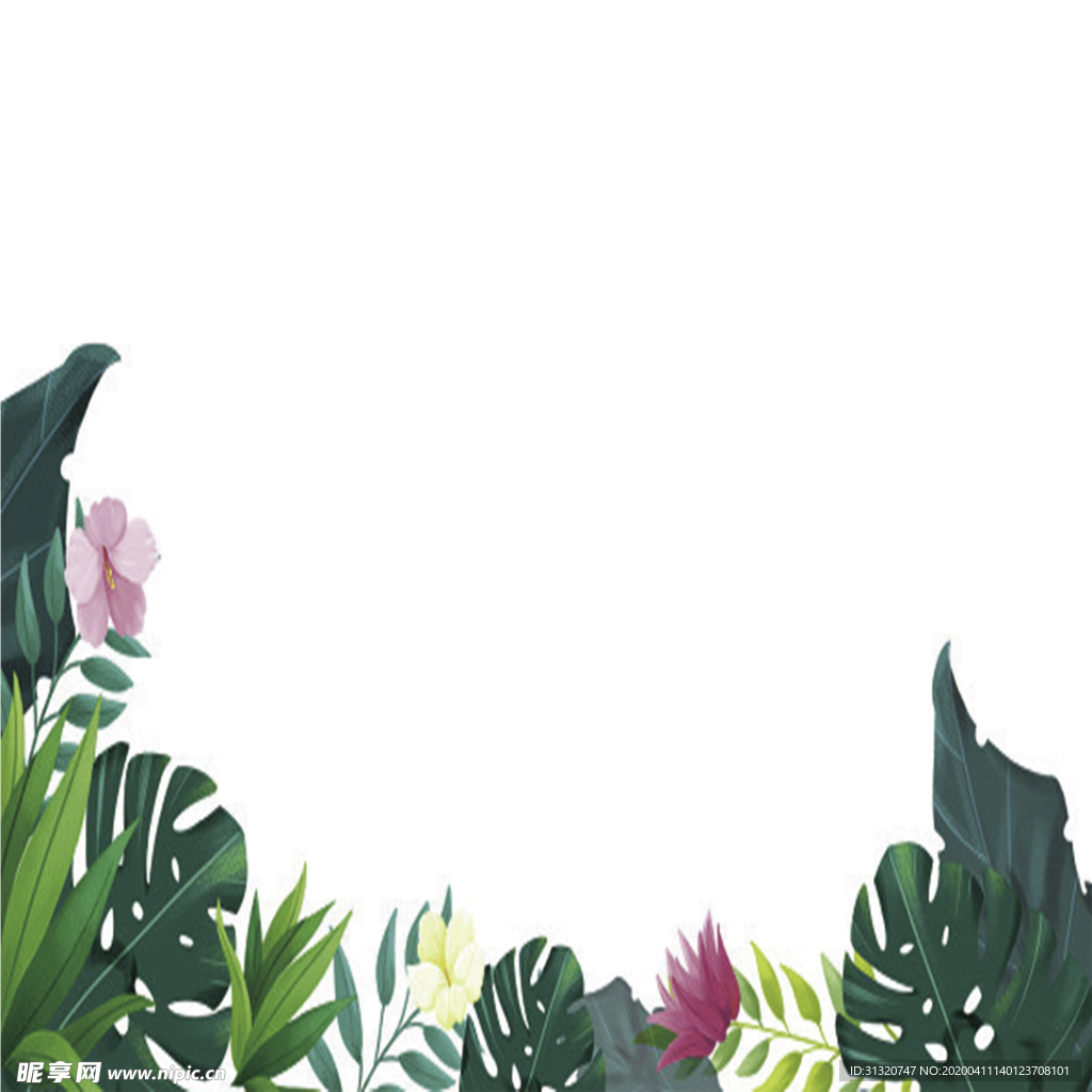 背景花
