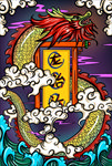 龙抬头插画