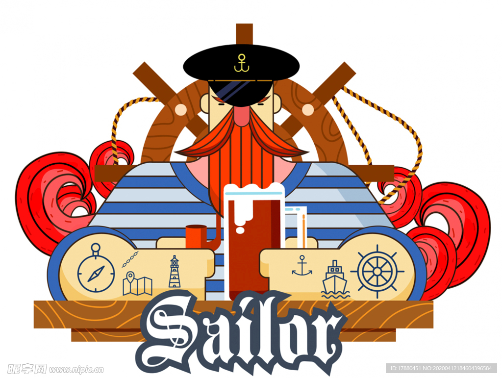 创意航海船长