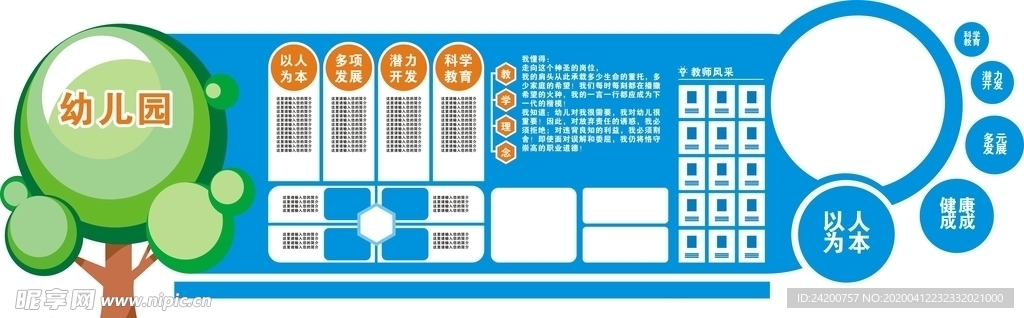 幼儿园文化墙
