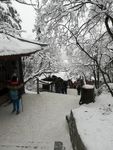 峨眉山雪景