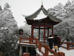 峨眉山雪景