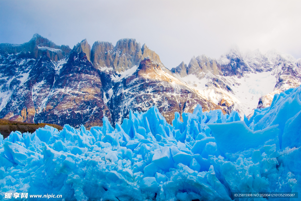 冰川雪山自然图片