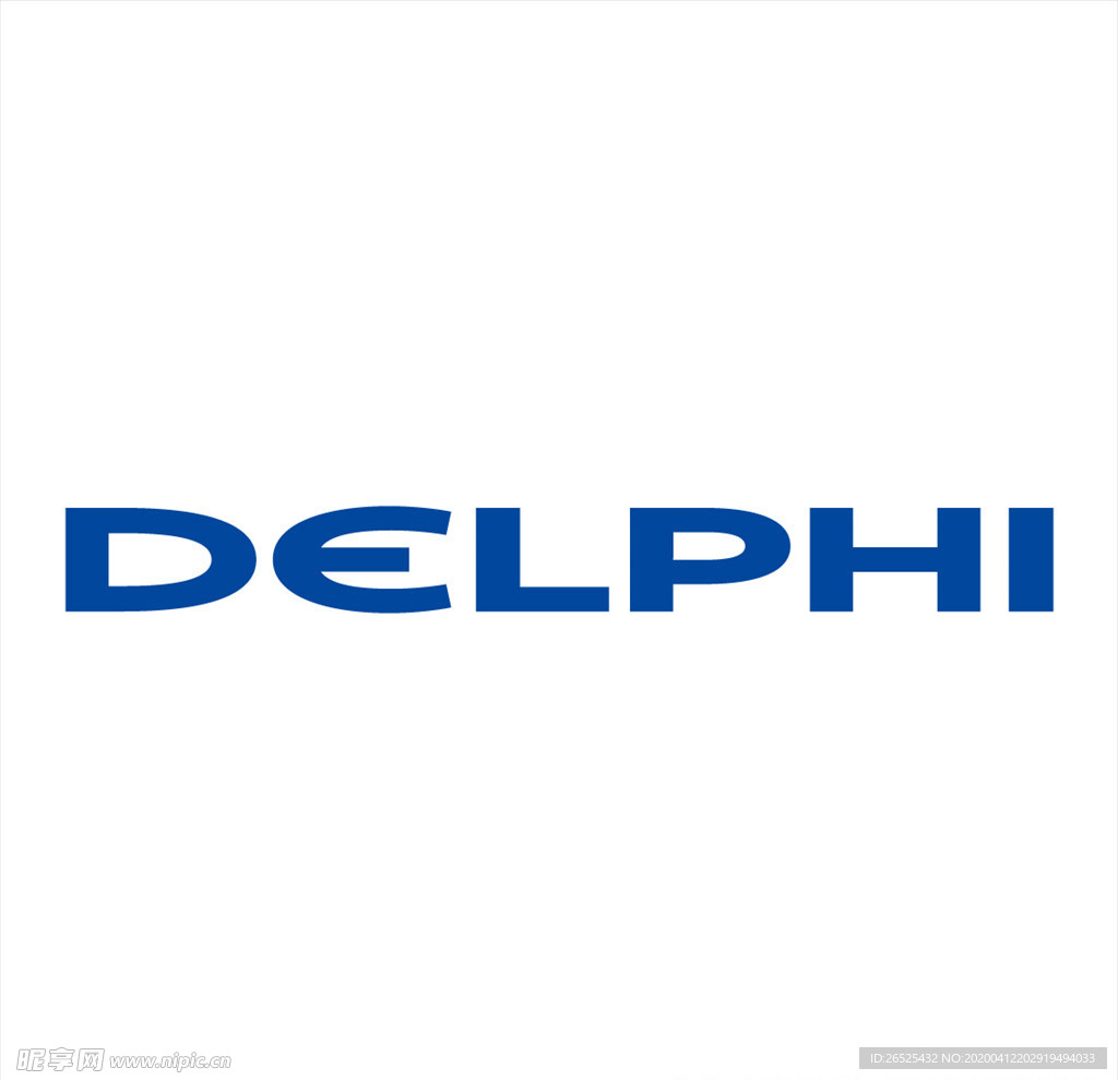 DELPHI-logo矢量