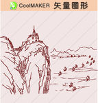 传统剪纸 传统壁纸 传统装饰