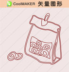 生活剪纸 简洁手绘 手绘图案