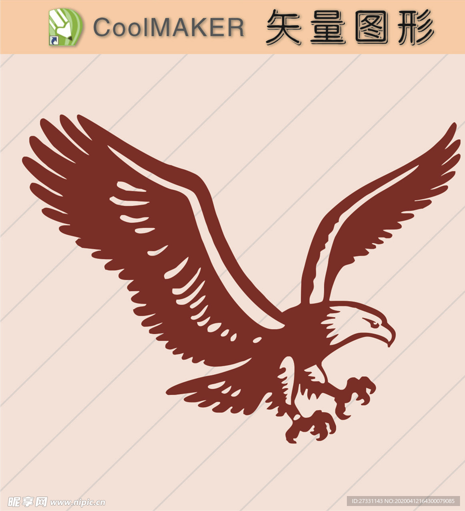 动物剪纸 简洁手绘 手绘画