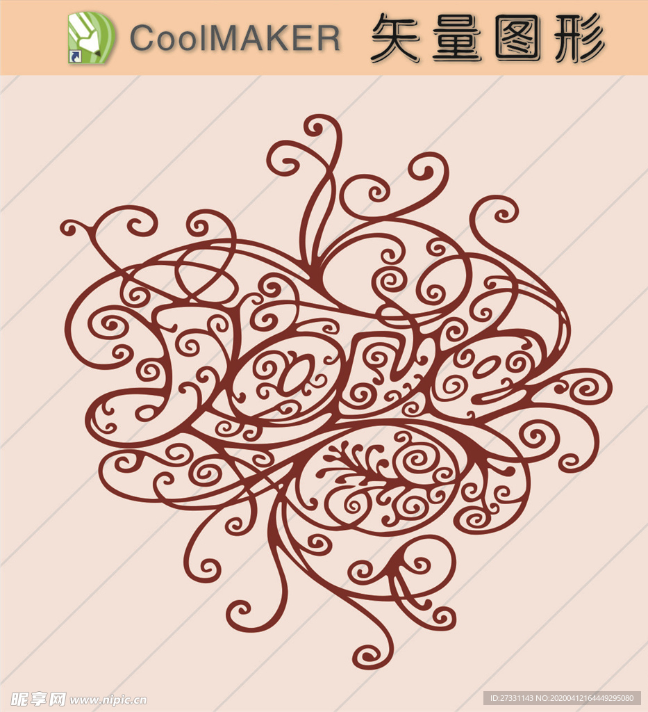 花草剪纸 花草壁纸 简洁手绘