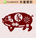 剪纸 壁纸 传统装饰 传统花纹
