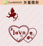 剪纸 壁纸 爱情  装饰花纹