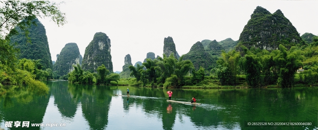 罗城江景