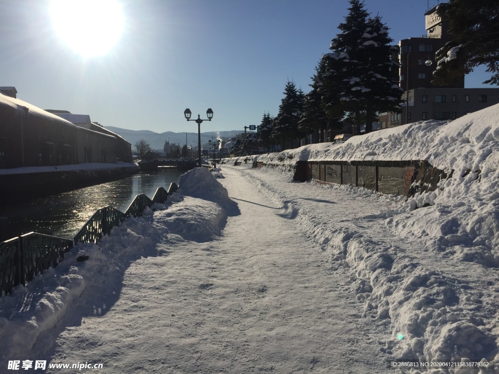 小樽雪景