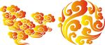 祥云花纹