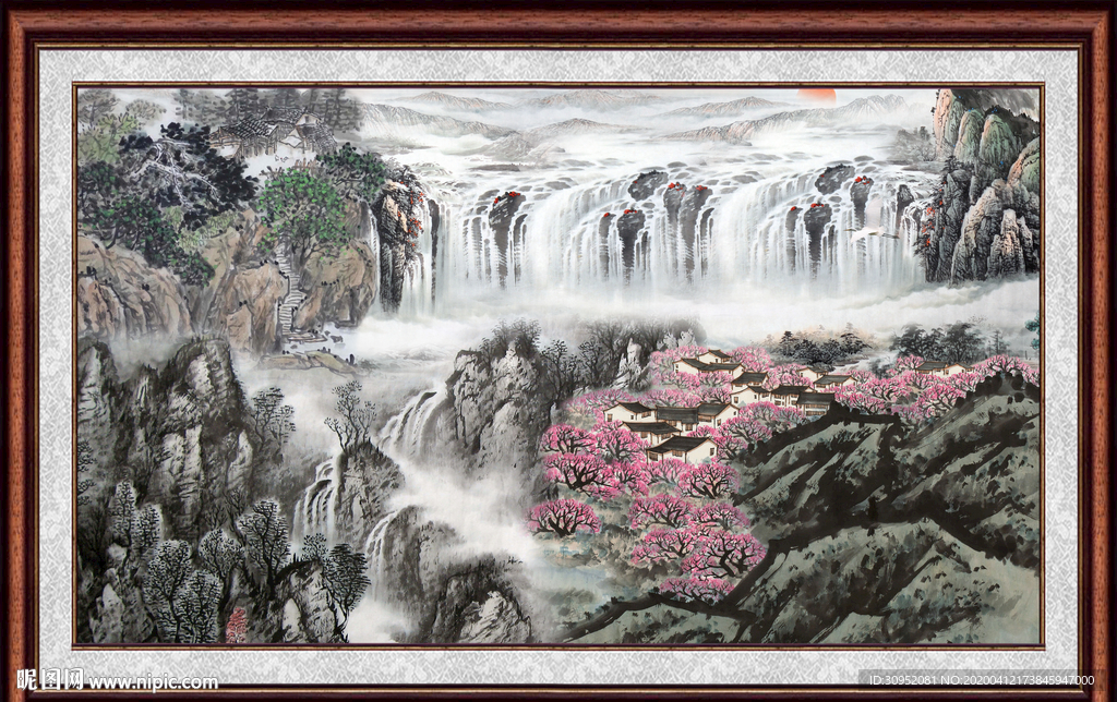 国画山水