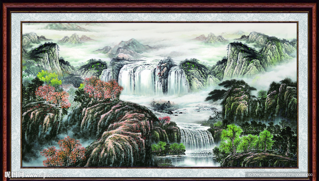 国画山水