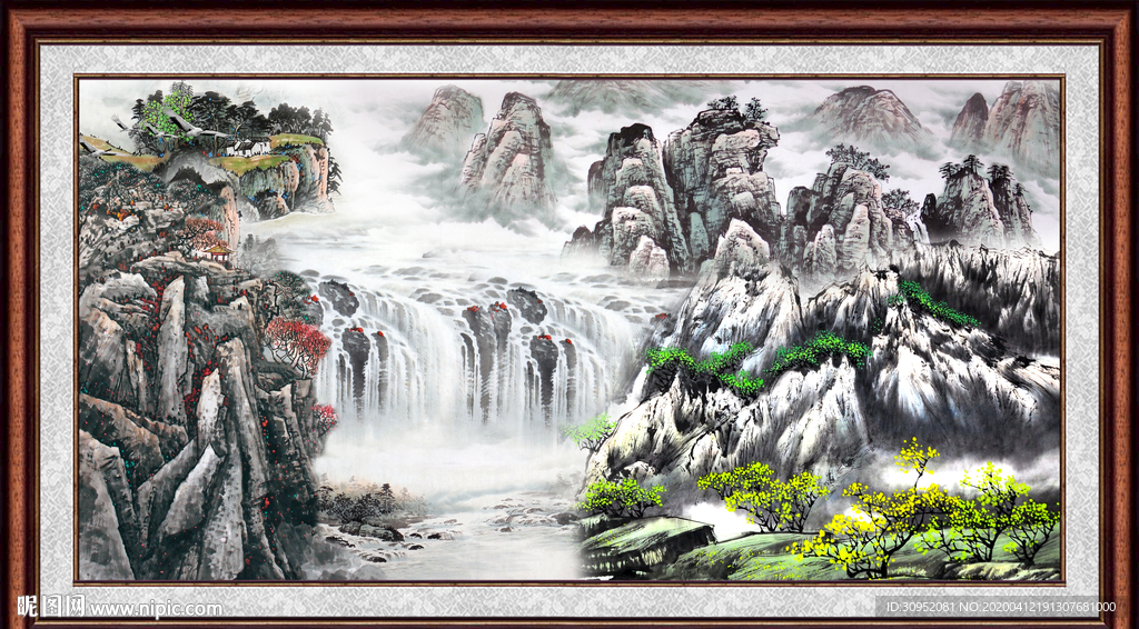 国画山水