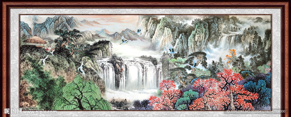 国画山水