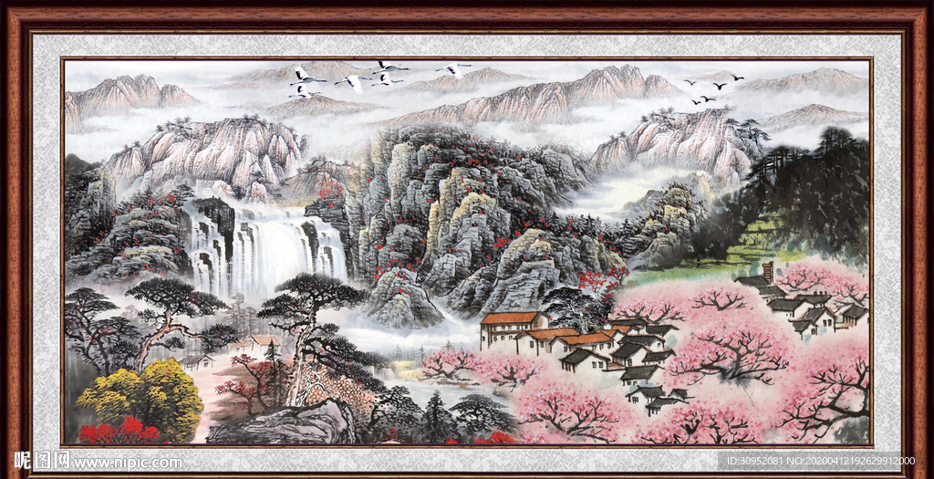 国画山水