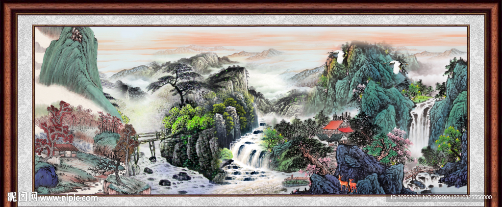 国画山水