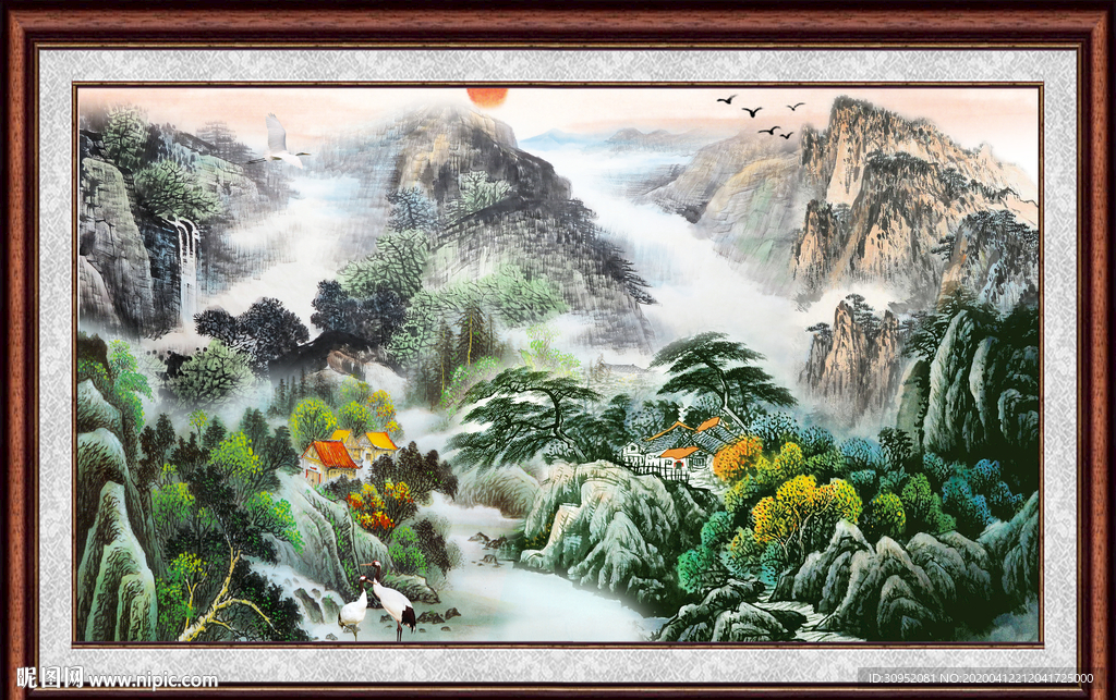 国画风景