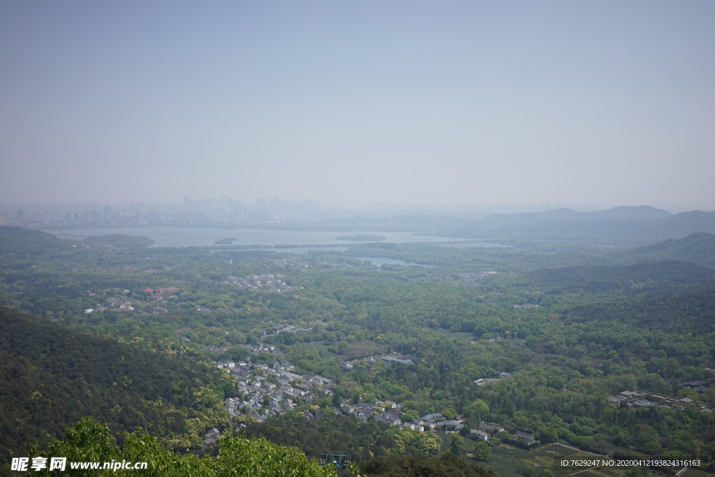 西湖全景