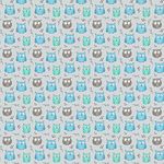 猫头鹰创意插图背景
