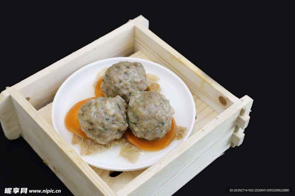 粤式蒸狮子头