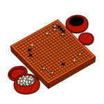 png 小素材 黑白棋 中国风