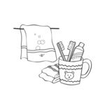 线稿 素材 文字 文具 小物品