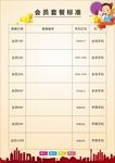 会员价格清单