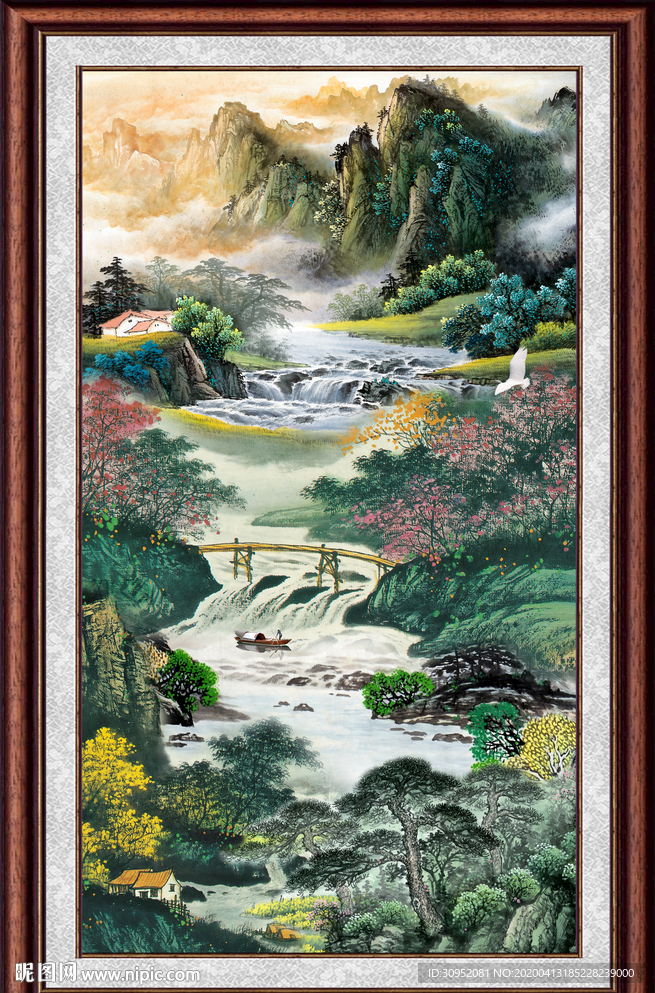 国画山水