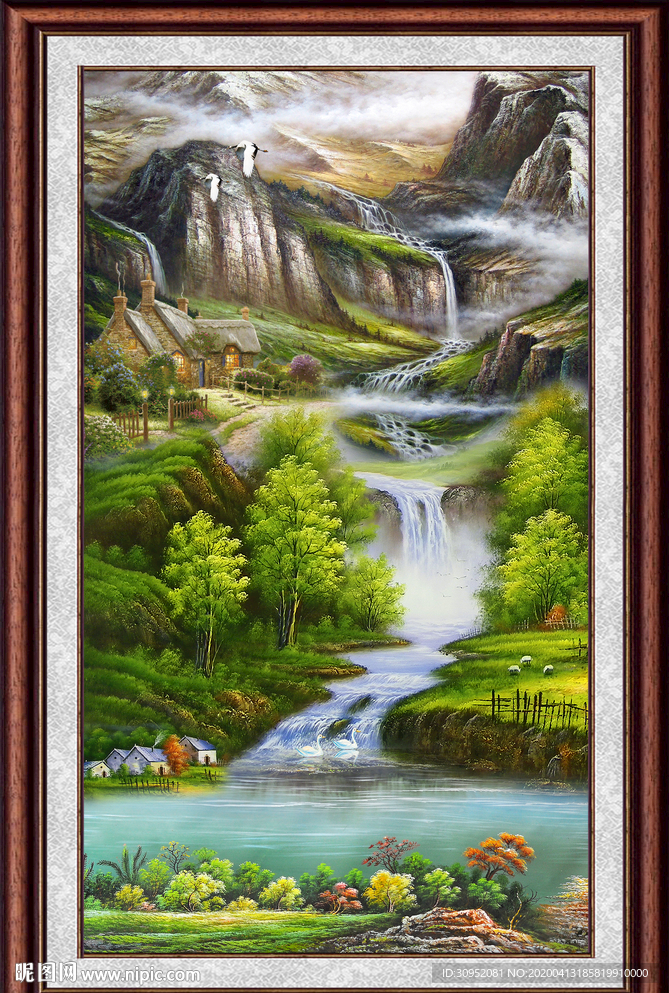 油画风景
