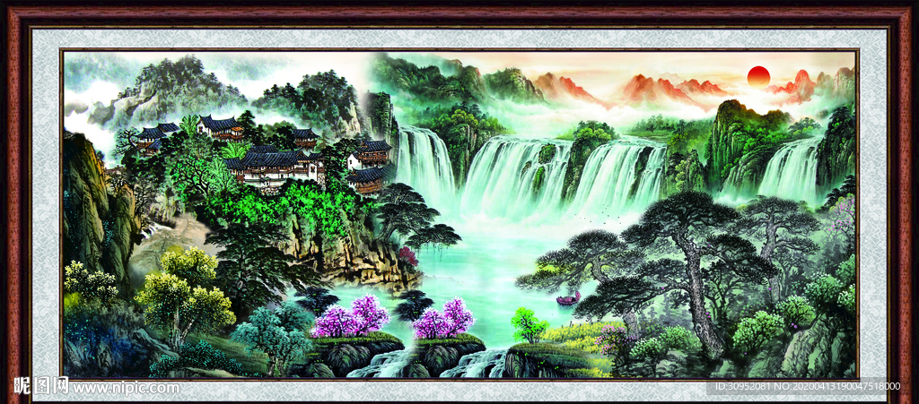 国画山水