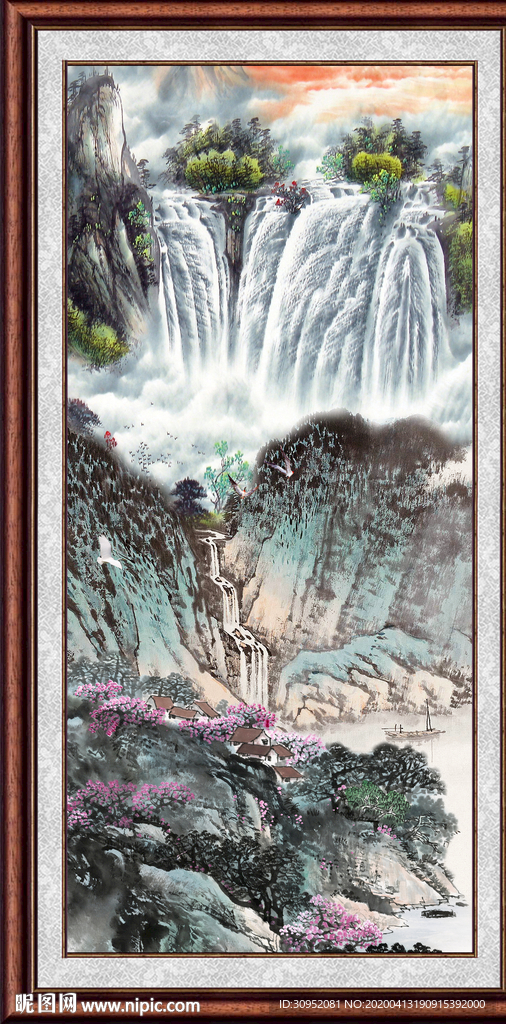 国画山水